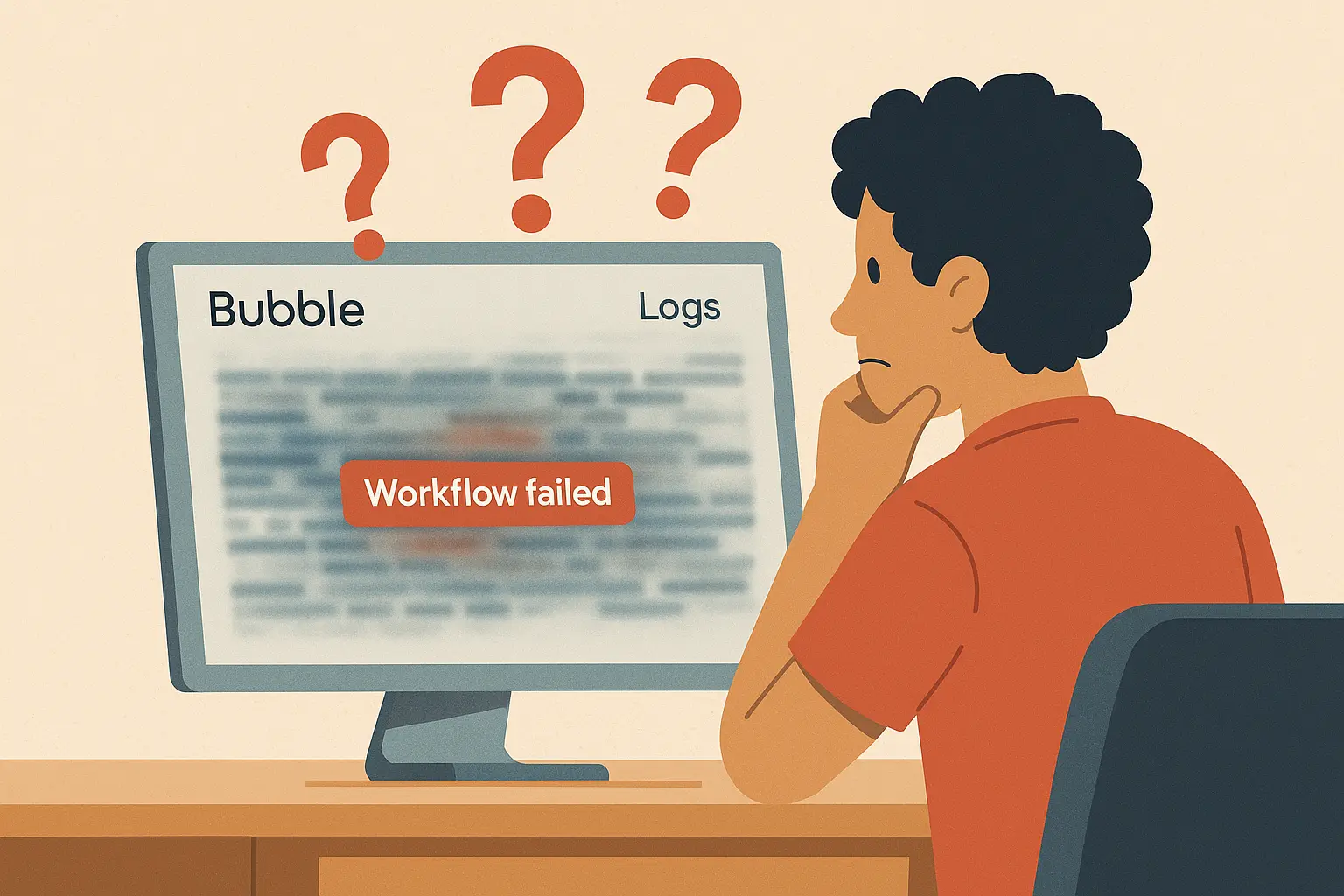 Debugging workflows in Bubble often means flying blind